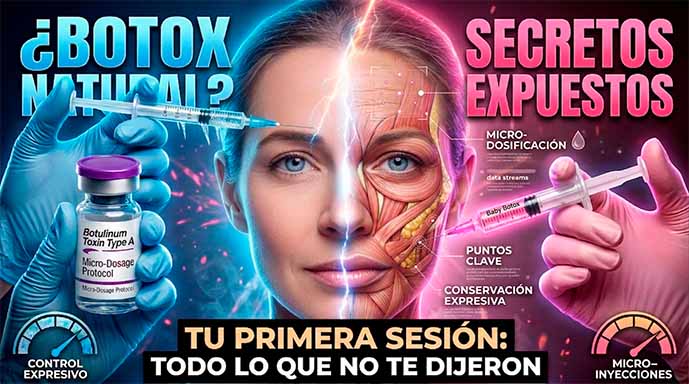 ¿El botox queda natural?